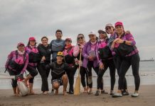 Autoridades destacan el valor del canotaje en la rehabilitación de mujeres sobrevivientes de cáncer de mama