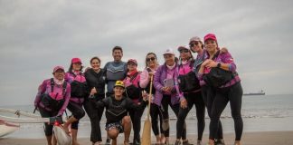 Autoridades destacan el valor del canotaje en la rehabilitación de mujeres sobrevivientes de cáncer de mama