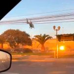 Captan llegada del nuevo helicóptero de Carabineros a la zona