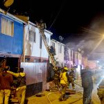 Noche de emergencia en Las Compañías: Dos incendios movilizaron seis carros de Bomberos y un procedimiento terminó con agresión