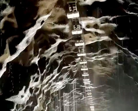 MOP monitorea filtraciones al interior del túnel Puclaro