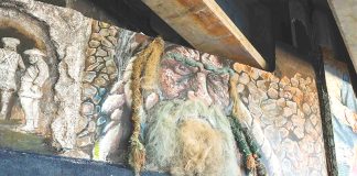 Peñuelas estrena mural lleno de historia y mitos