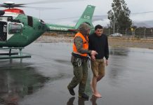 19 personas y 13 mascotas rescatadas en El Limarí en medio de sistema frontal