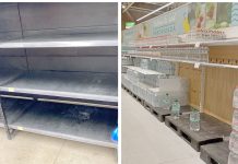 Velas agotadas y menos agua: la preparación antes del temporal