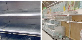 Velas agotadas y menos agua: la preparación antes del temporal