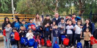 En Vicuña las ideas niños y adolescentes se hicieron realidad con la inauguración de mejoras a multicancha tras consulta participativa