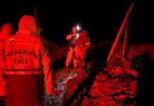 Carabineros confirma la muerte de cinco personas tras temporal que azota a la región