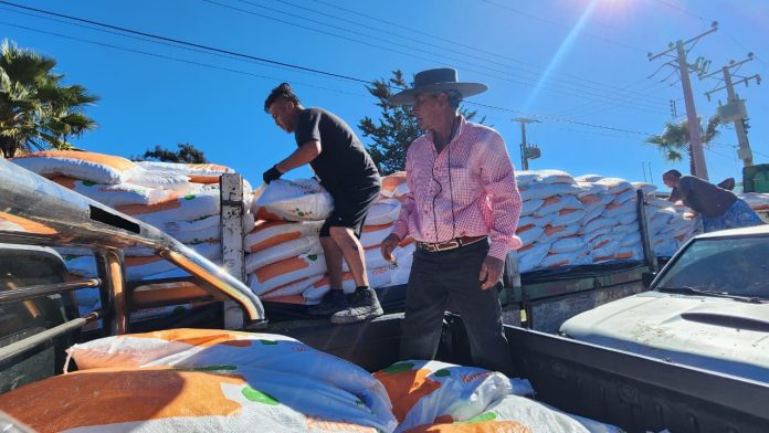 INDAP entrega alimento para el ganado a sus usuarios de Punitaqui 03