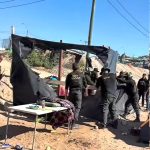 Desalojados: pretendían instalarse en sector del escenario pampillero