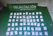 Gendarmería incauta 85 envoltorios con sustancias ilícitas en el CDP de Ovalle