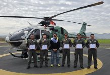 Reconocen al personal de la sección aérea La Serena por su labor durante el sistema frontal