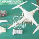 Interceptan «Delivery Narco» sobrevolando la cárcel