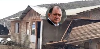 Ministro Poduje: «En Cruz de Caña habían casas de clase media y clase media alta que se inundaron»