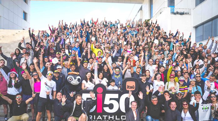 Todo listo para el Triathlon Itaú 5150