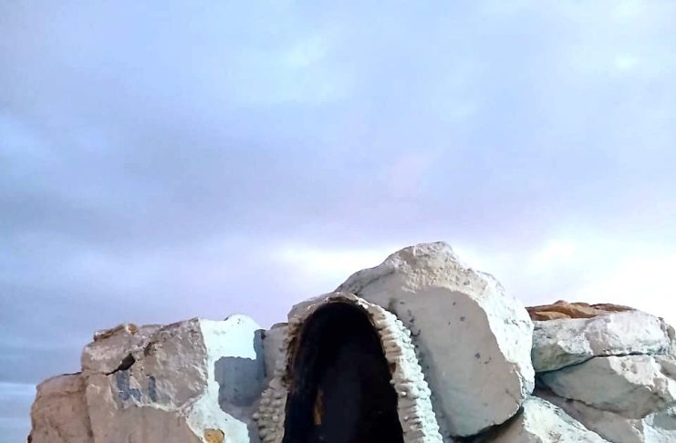 Indignación en población Santa Marta por el robo de histórica Virgen desde su gruta