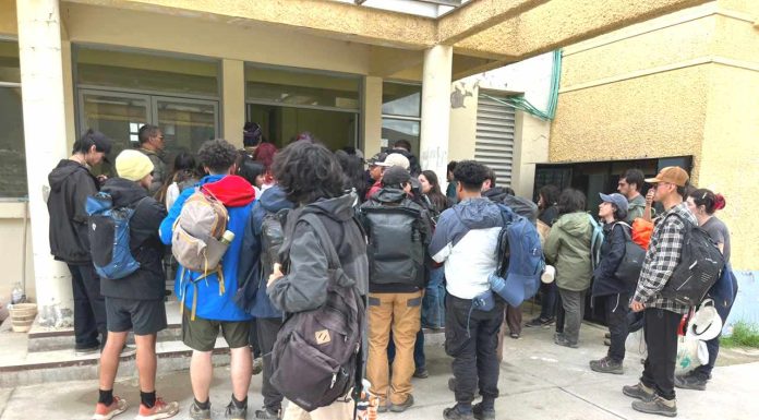 Estudiantes de Geología terminaron albergados
