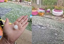 Granizos sorprenden en Río Hurtado y activan cuatro quebradas