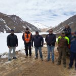 Autoridades y gremios constatan avances y complejidades del despeje de la ruta internacional hacia el Paso Agua Negra